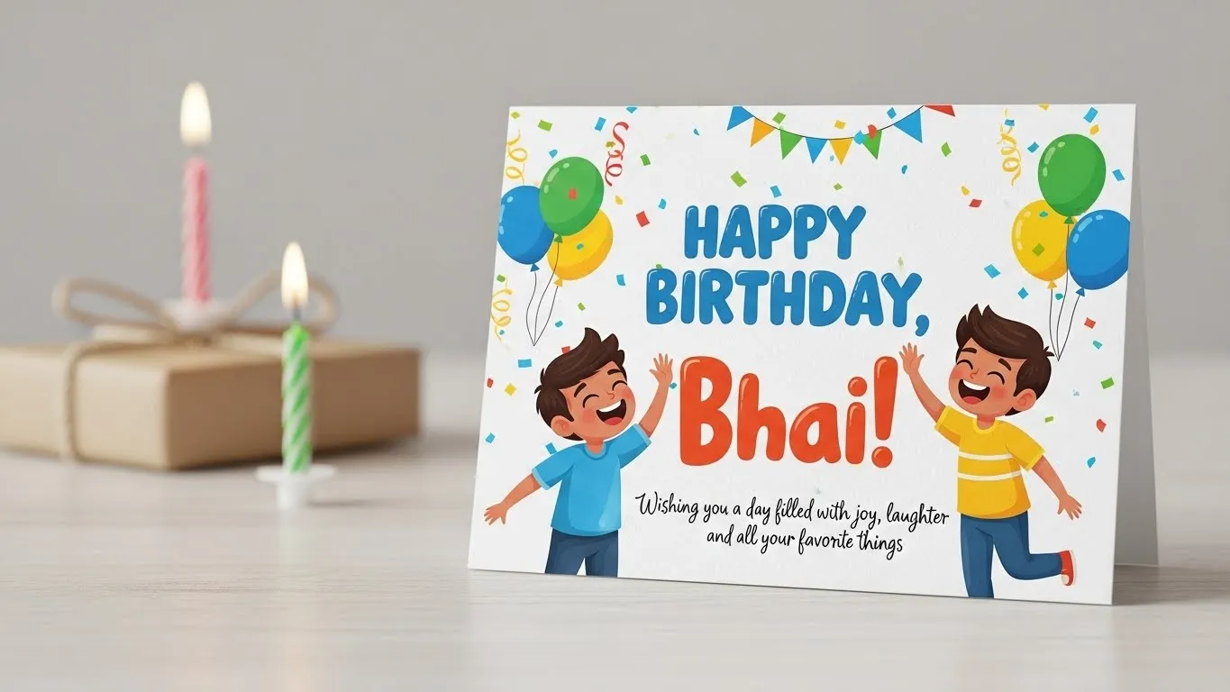 birthday wishes for bhai