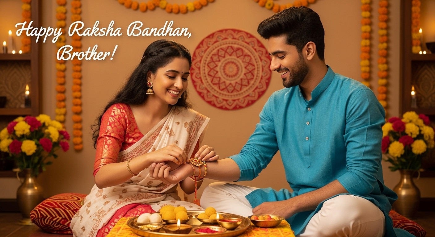 happy raksha bandhan wishes for brother