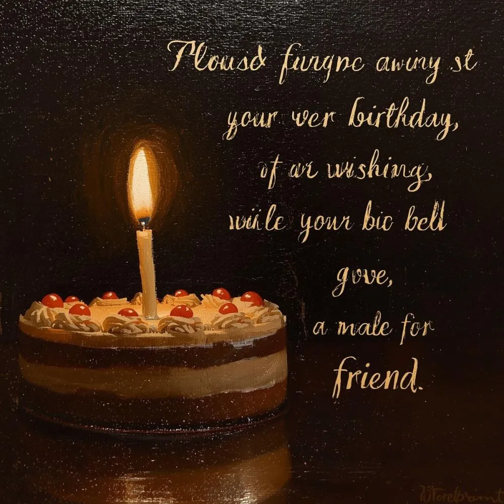 Inspirational Birthday Wishes to a Male Friend