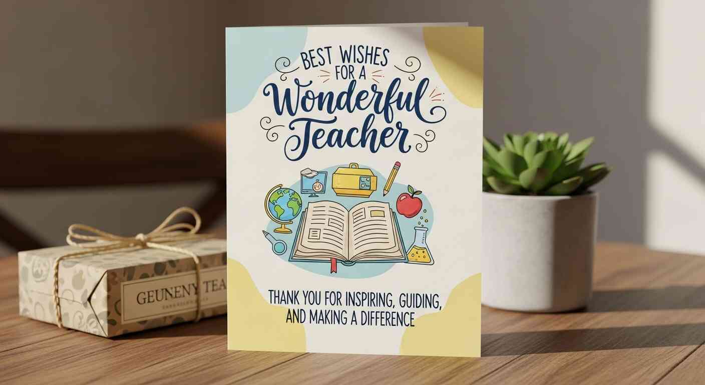 best wishes for teacher