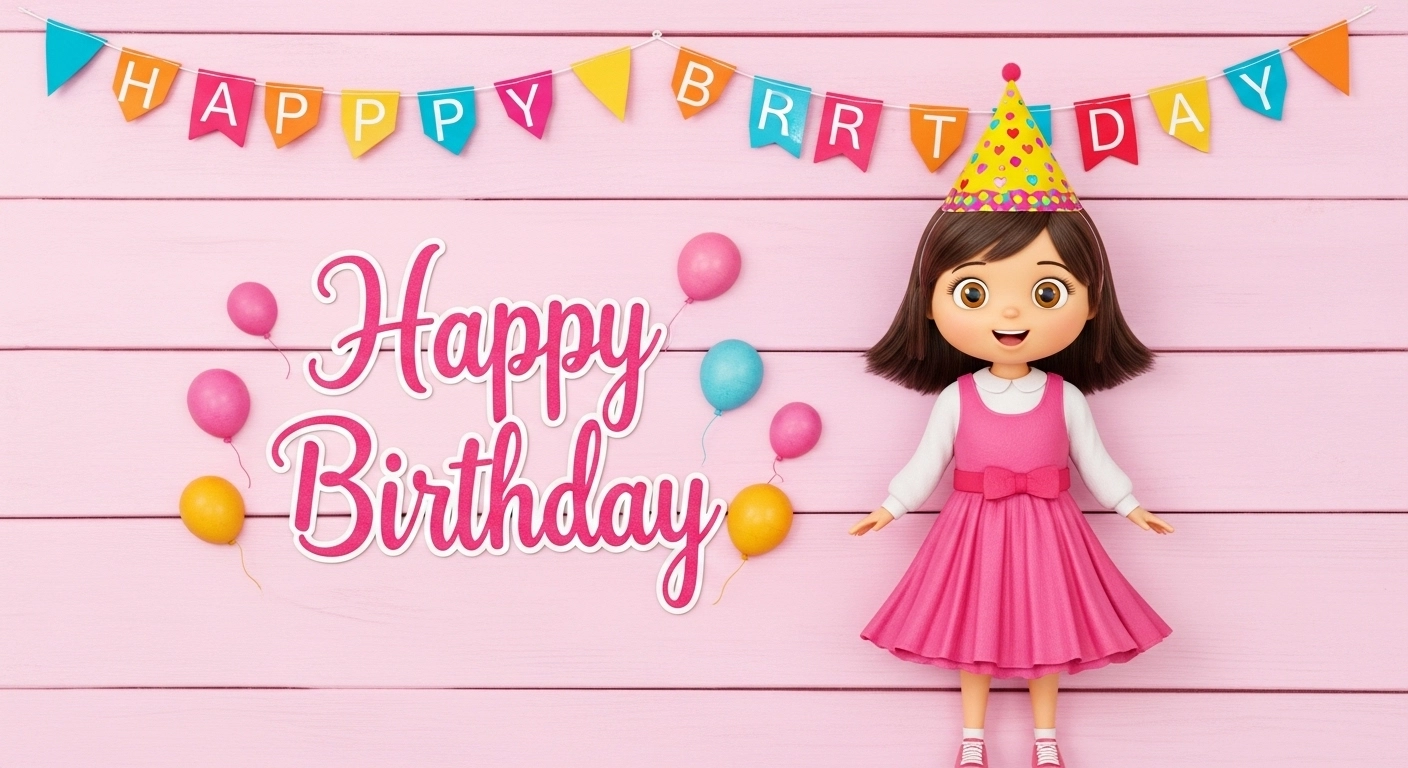 birthday wishes for kid girl