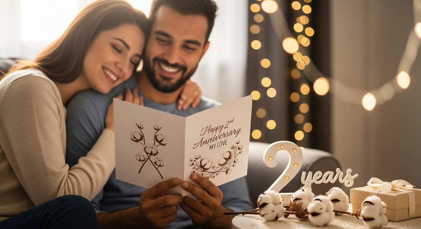 2nd wedding anniversary wishes for husband