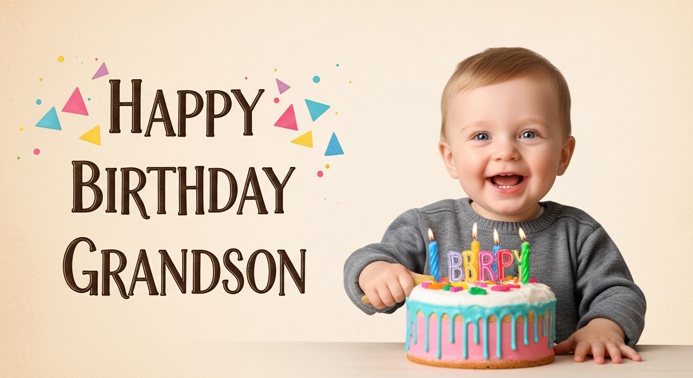 birthday wishes for grandson