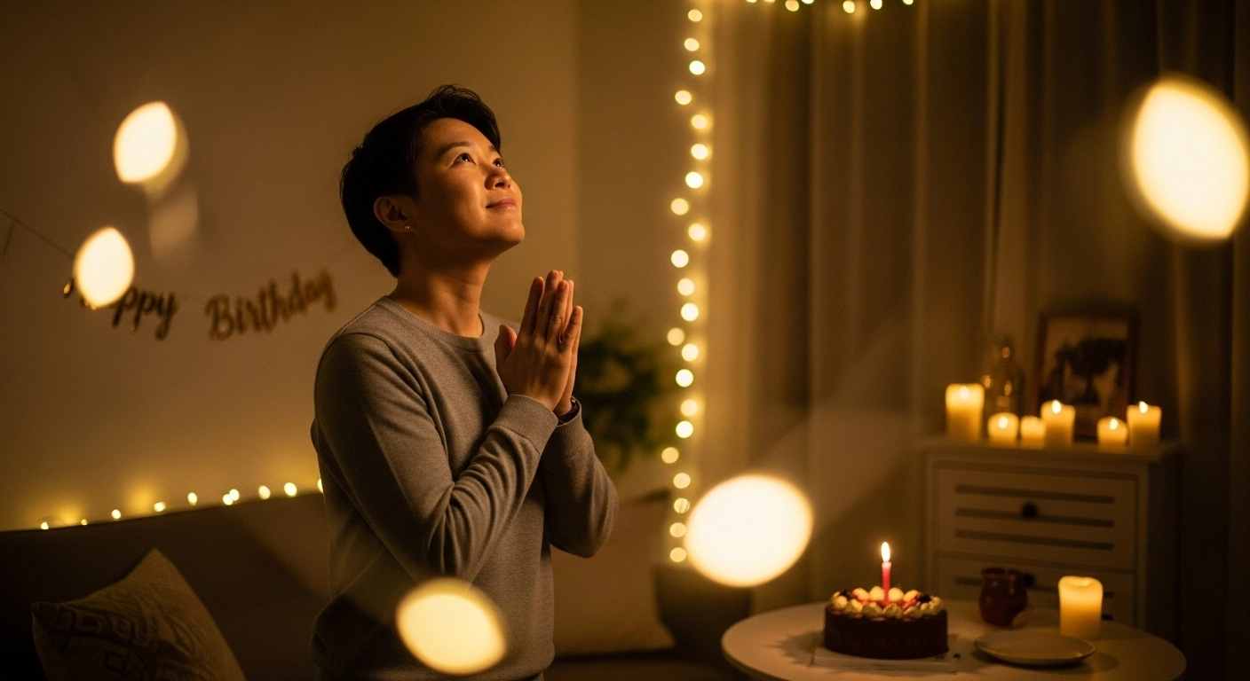 birthday wishes for myself thanking god