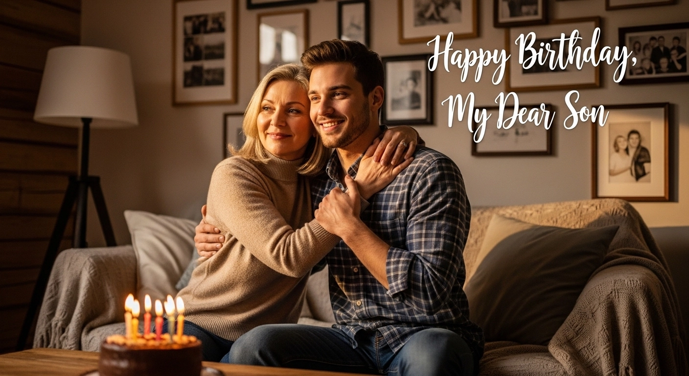heartfelt birthday wishes for son from mother