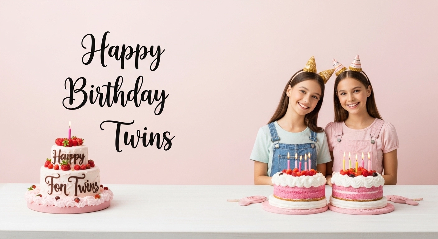 birthday wishes for twins