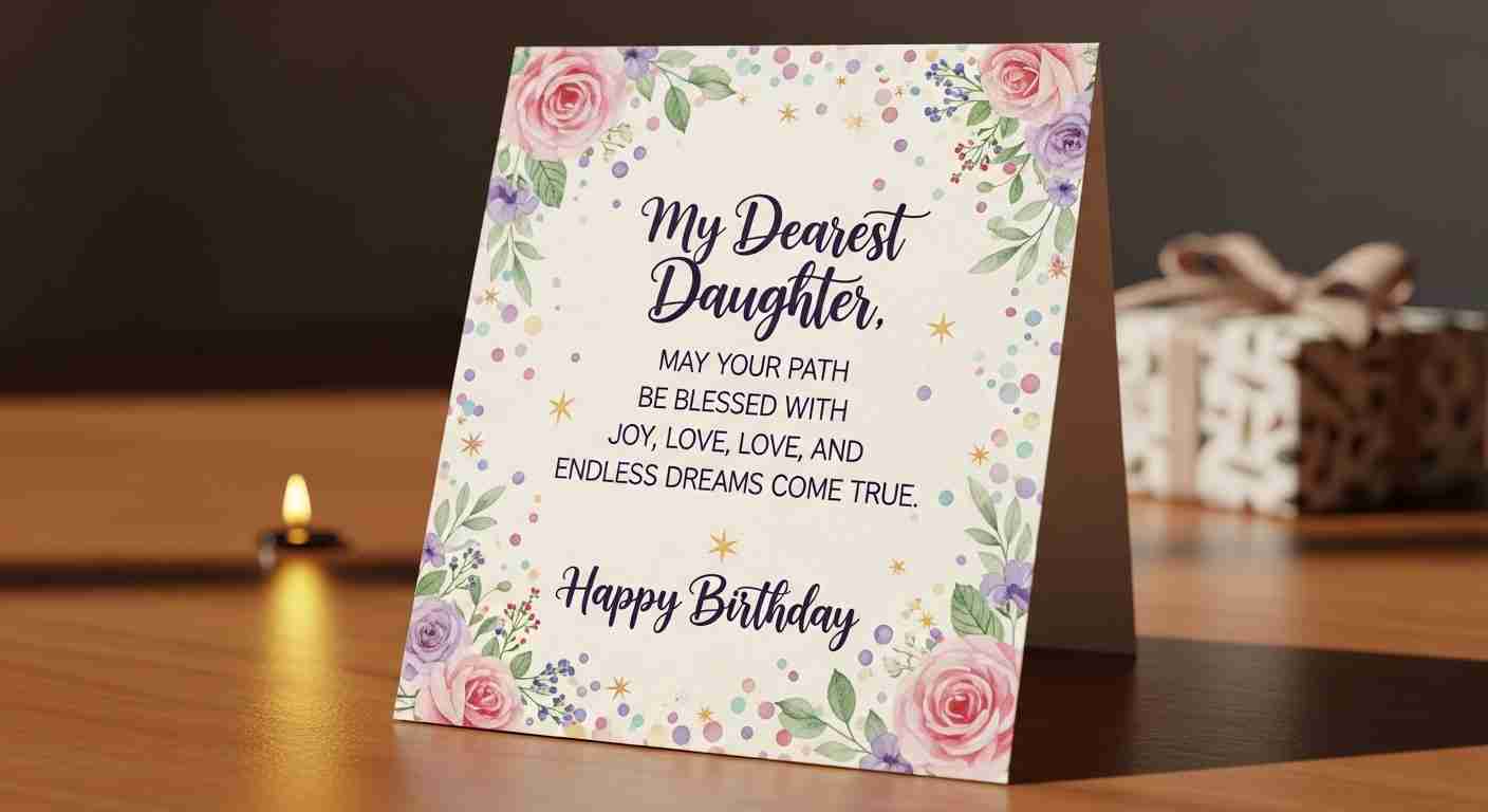 blessing birthday wishes for my daughter