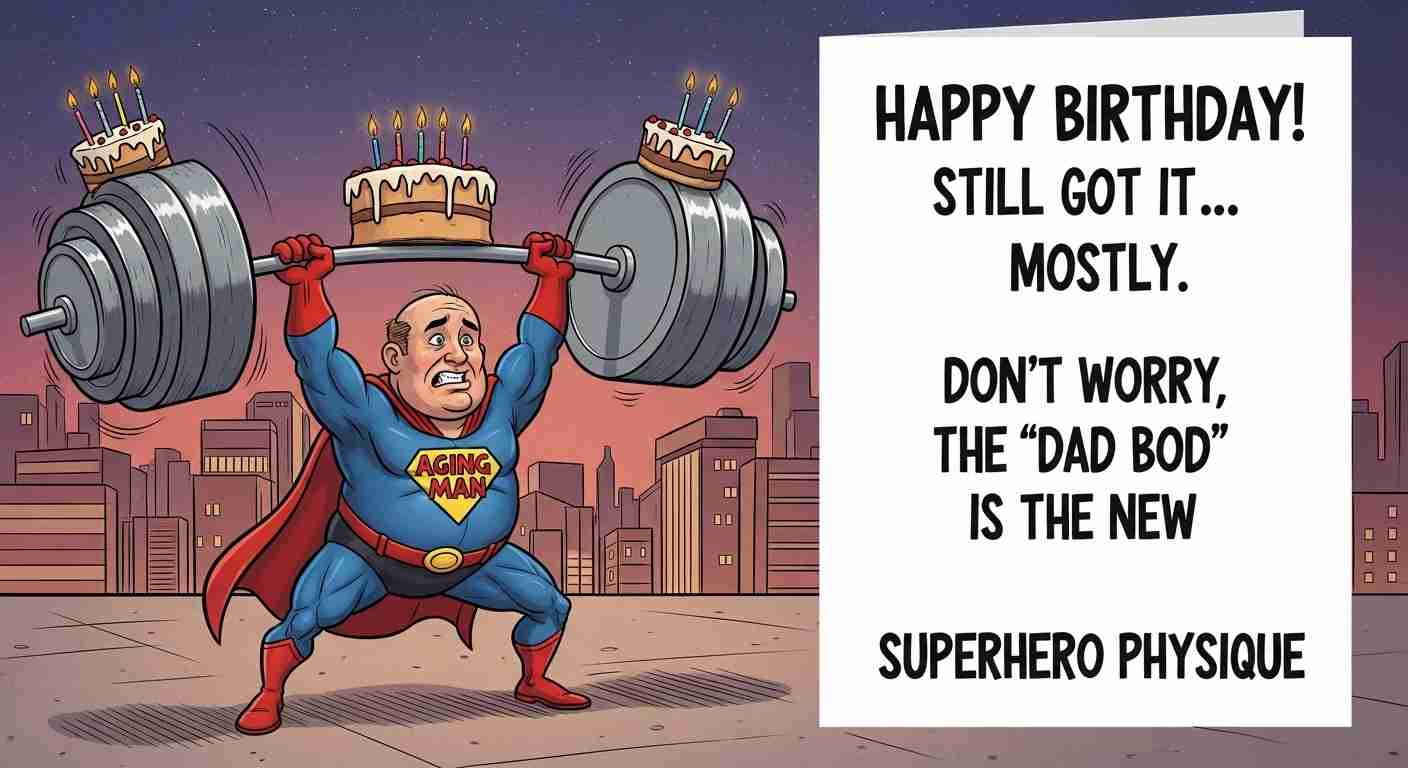 funny birthday wishes for men