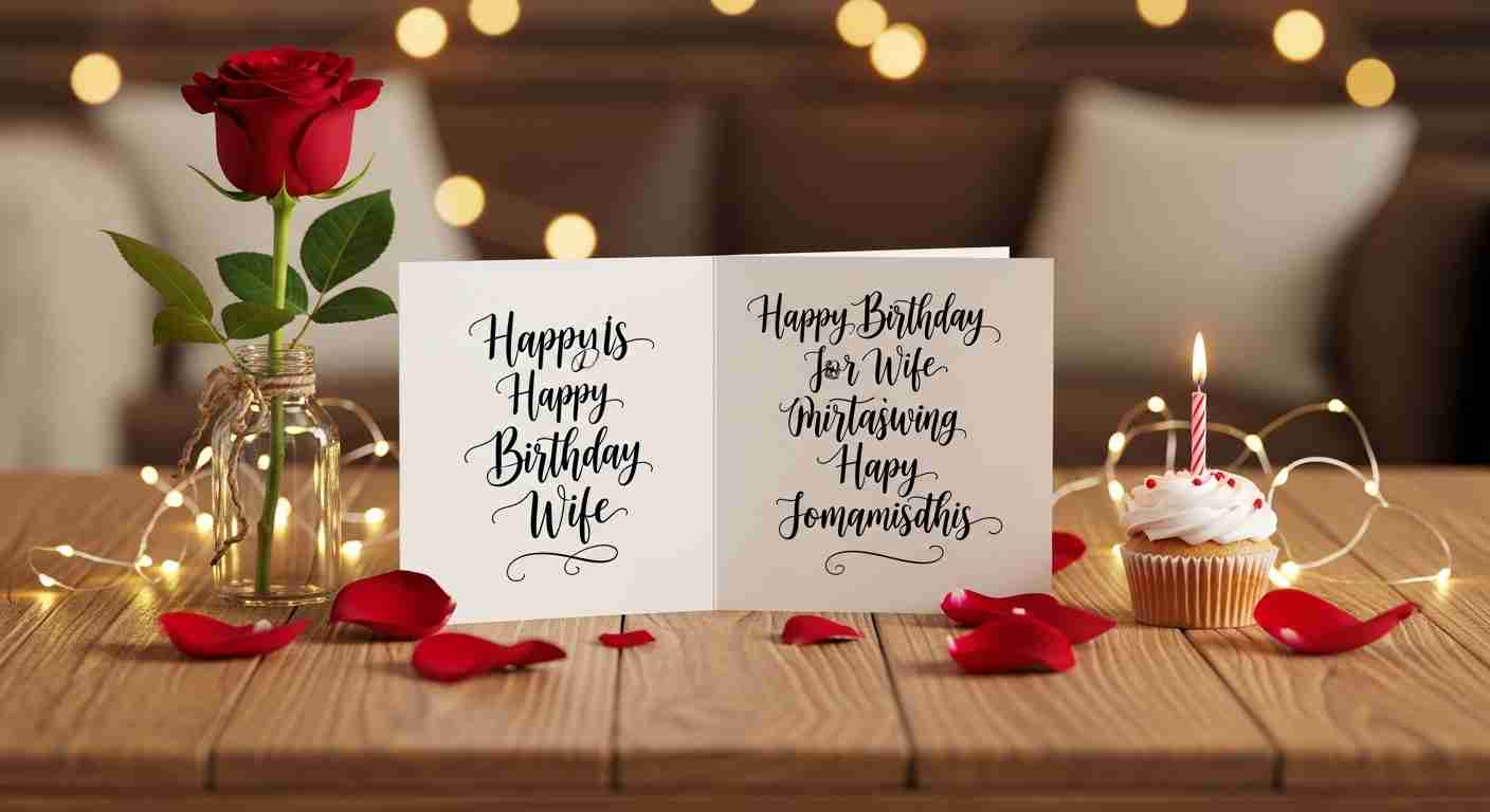 romantic birthday wishes for wife images