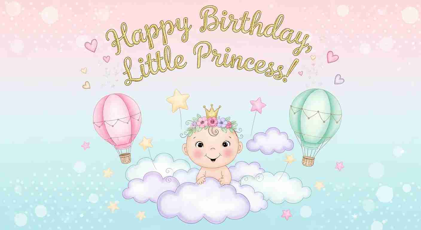 happy birthday wishes for baby girl