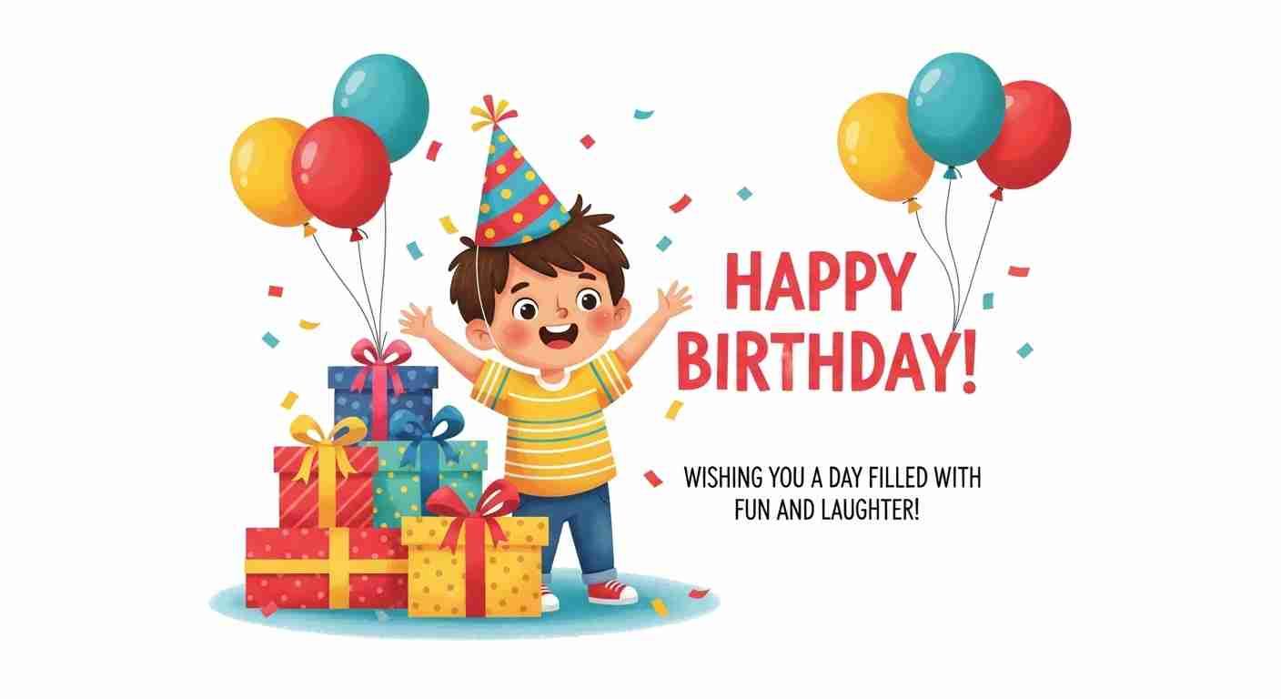 birthday wishes for boy kid