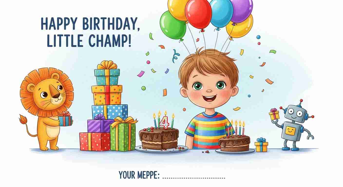 birthday wishes for little boy