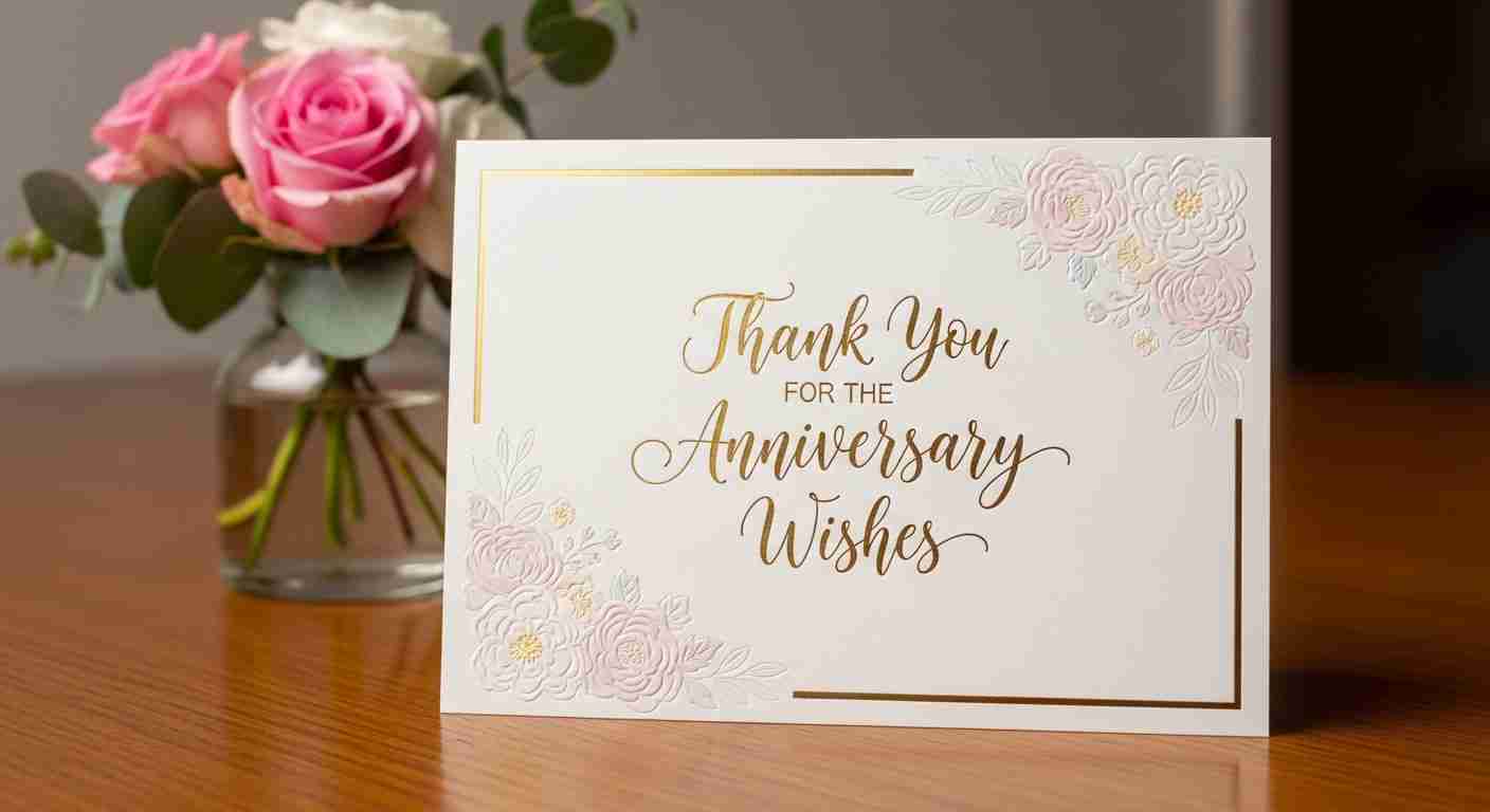 thanks for anniversary wishes