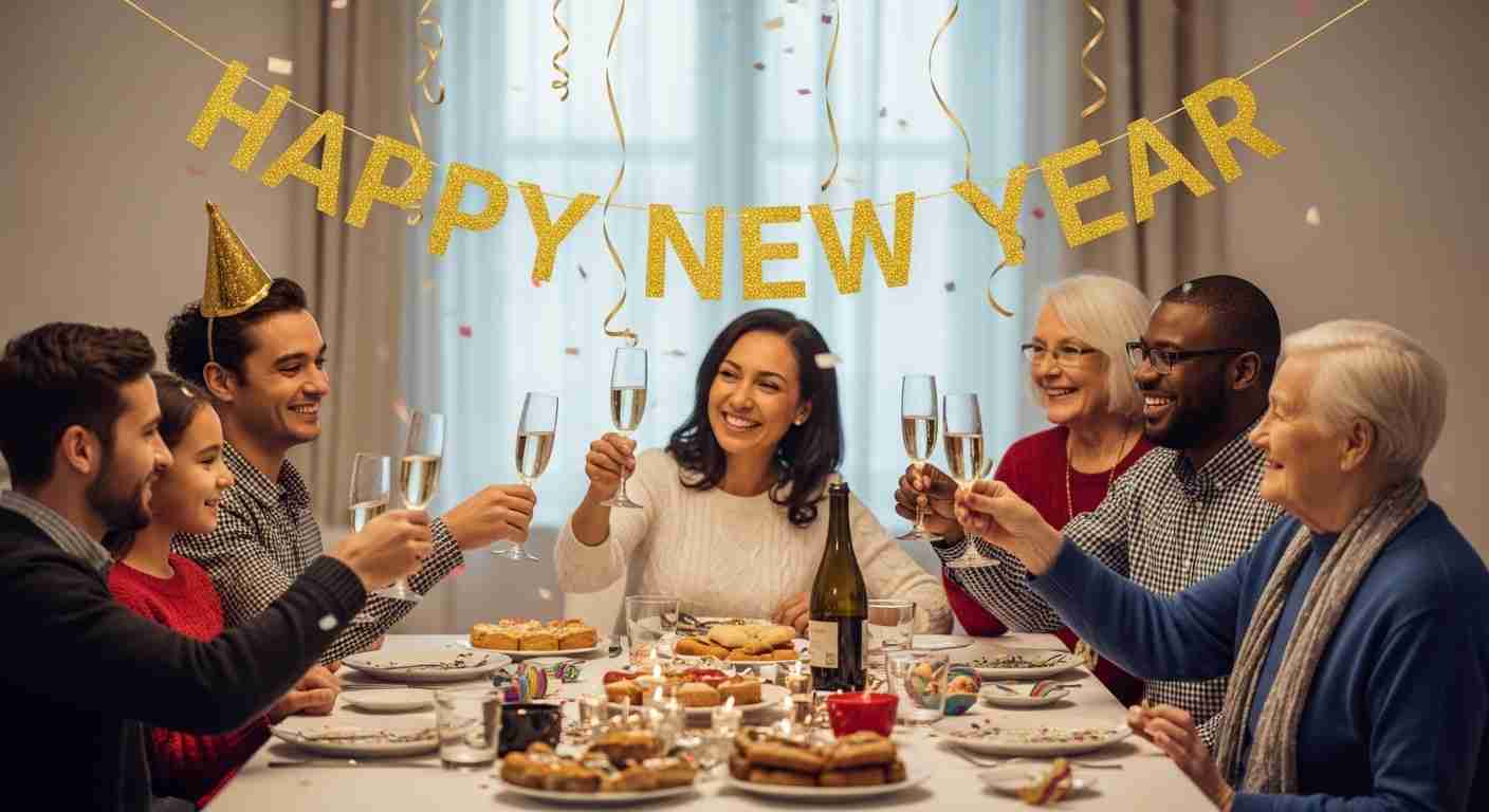 happy new year wishes for family