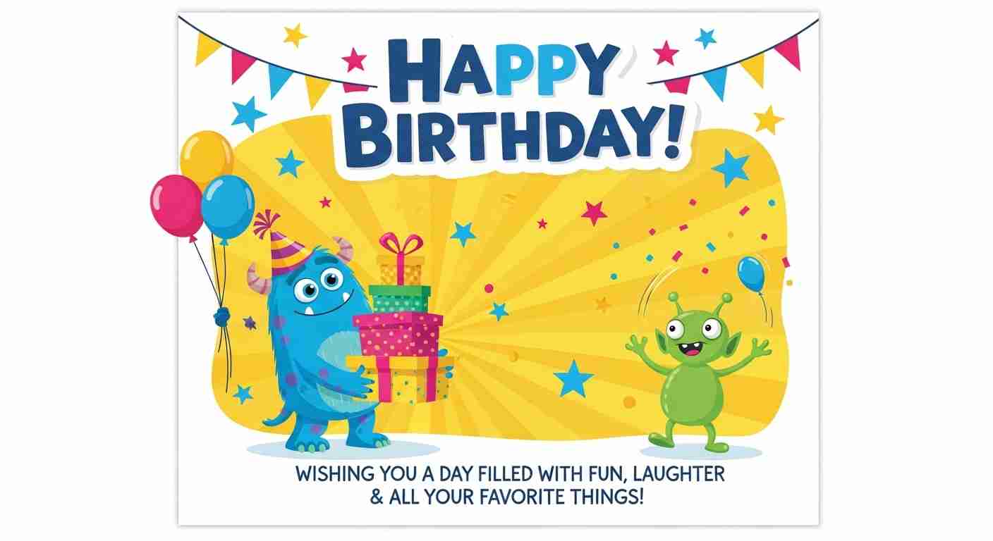 birthday wishes for kid boy