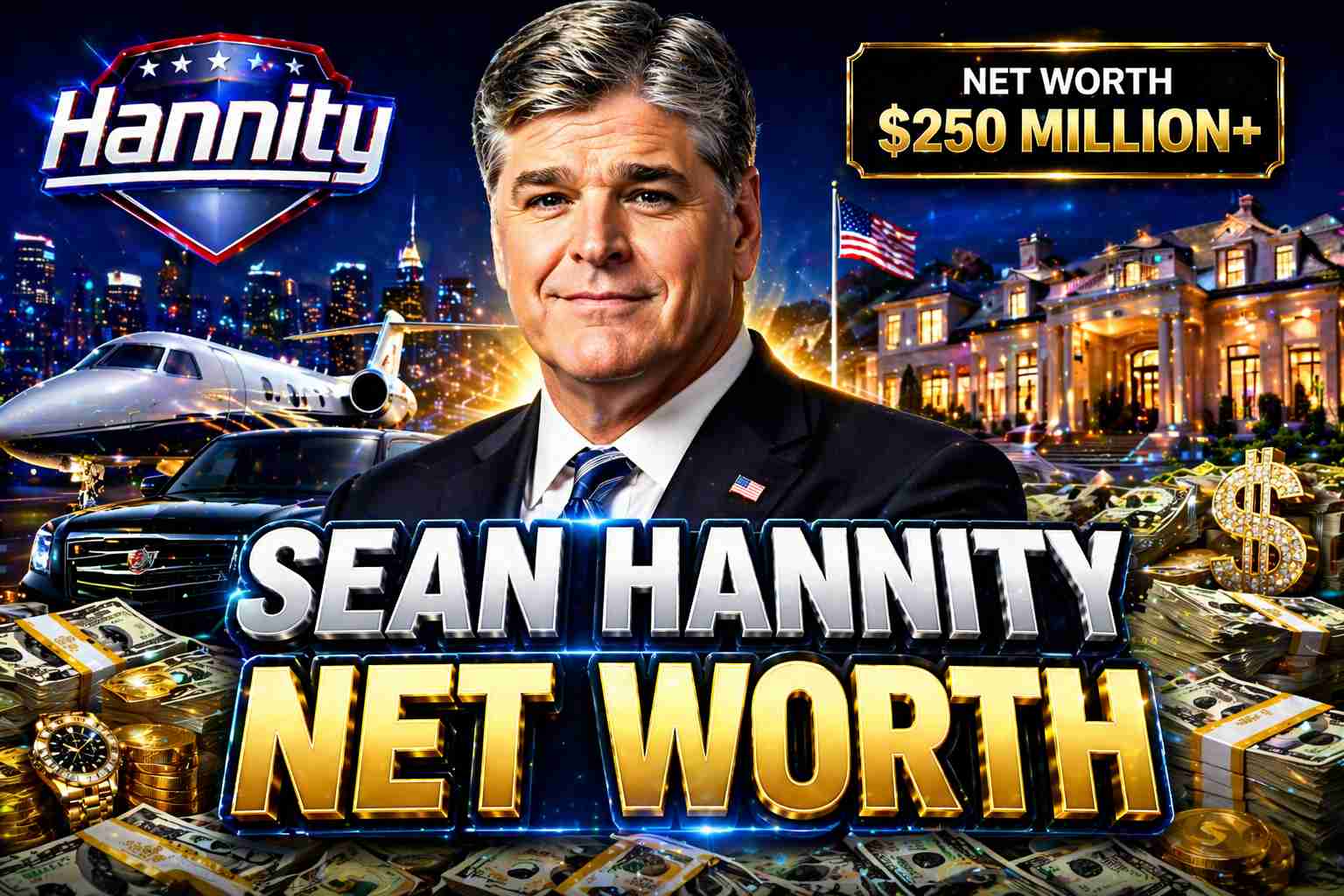 sean hannity net worth