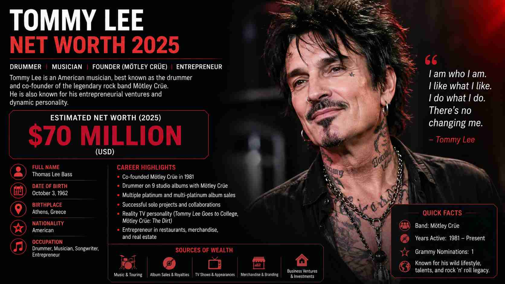 tommy lee net worth