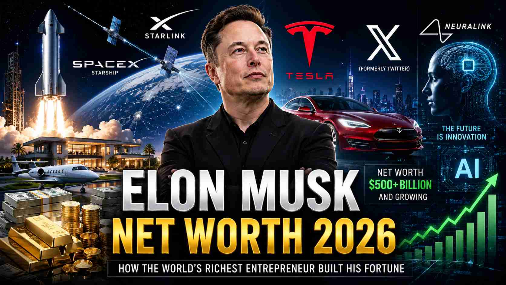 Elon Musk Net Worth