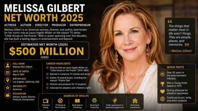 What Is Melissa Gilbert's Net Worth